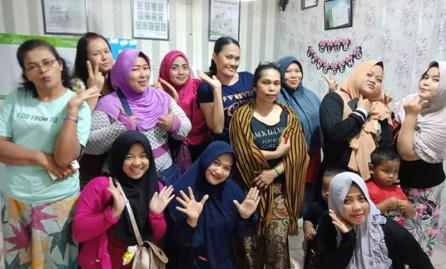 Kegiatan belly dance di NC Herbalife